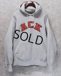 90's【USA製】【ビンテージ】【Lee】リー【ACK】【グレー】【パーカー】【サイズＬ】 