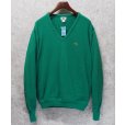 画像1: USA製【IZOD LACOSTE】アイゾッド ラコステ【緑】Vネック【アクリルセーター】<br> (1)
