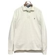 画像1: ビンテージ【ラルフローレン】 【POLO ralph lauren】【オートミール】長袖【ロングスリーブシャツ】【ポロシャツ】 【サイズS】 <br> (1)