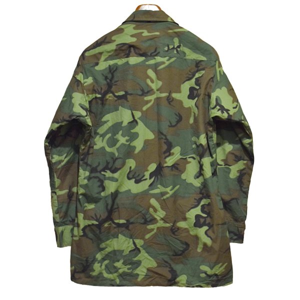 画像3: デッドストック 60's【ビンテージ】【米軍実物】【U.S.ARMY 】【ERDL】ノンリップ【ジャングルファティーグジャケット】【ファティーグシャツ】【M-LONG】 