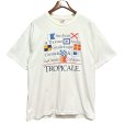 画像1: 90's【USA製】【ビンテージ】Hanes ヘインズ【TROPICALE】クルーズ客船　国旗 トロピカール  白【Tシャツ】【サイズXL】<br> (1)