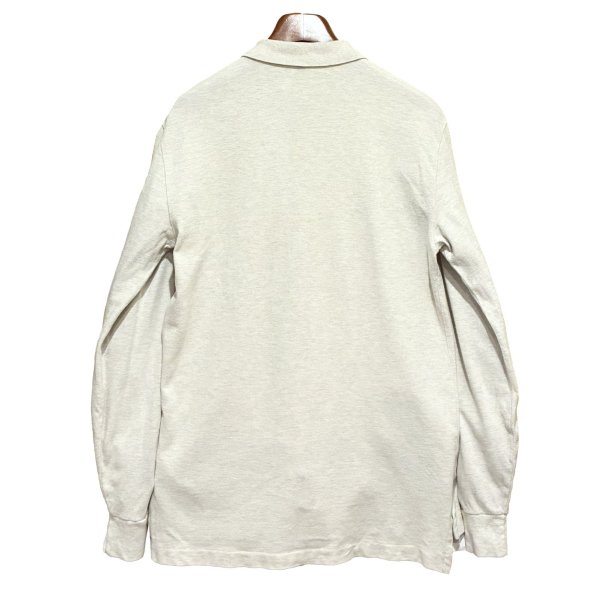 画像3: ビンテージ【ラルフローレン】 【POLO ralph lauren】【オートミール】長袖【ロングスリーブシャツ】【ポロシャツ】 【サイズS】  