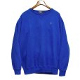 画像1: ビンテージ【ラルフローレン】POLO RALPH LAUREN【青】前V【スウェット】【サイズL】<br> (1)