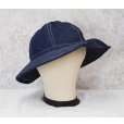 画像8: 40's【ビンテージ】【デッドストック】U.S.ARMY【M37】デニムハット【デイジーメイハット】【7 1/4】<br> (8)