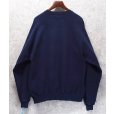 画像3:  90's【USA製】【RUSSELL】ラッセル Pro Cotton【ビンテージ】【紺】ミシガン 前V スウェット【サイズXXL】<br> (3)