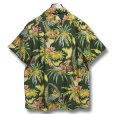 画像3: 90's【ビンテージ】【ラルフローレン】POLO ralph lauren【viscose(レーヨン)】緑×花柄【アロハシャツ】レーヨンシャツ【サイズL】<br> (3)