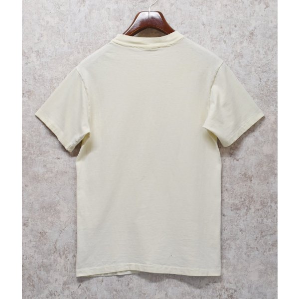 画像5: 【80's〜】【USA製】【ビンテージ】【Hanes】ヘインズ【San Diego】サンディエゴ【ライトイエロー】猫 プリント【Tシャツ】【サイズM】 