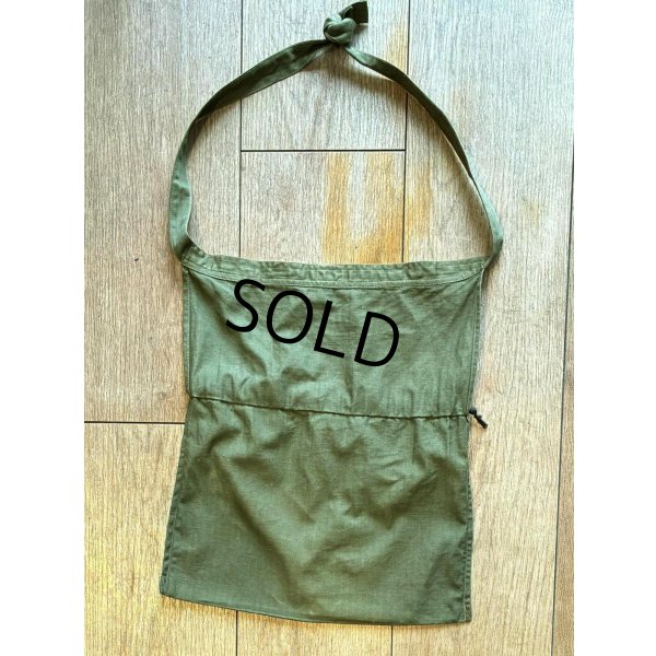 画像3: 程度良好!! 40's【ビンテージ】【米軍】【red cross】アメリカンレッドクロス HBT 【エプロンバッグ】 【レッドクロス】 
