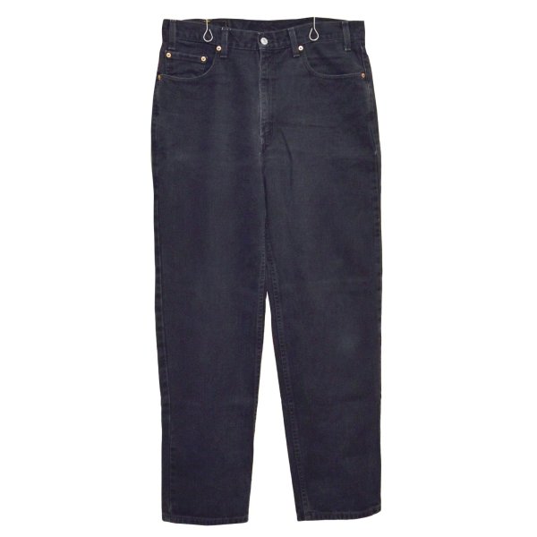 画像1: 【USA製】【ビンテージ】【LEVI'S】【リーバイス５５０】550 黒 デニムパンツ ブラックデニム【36ｘ32】 