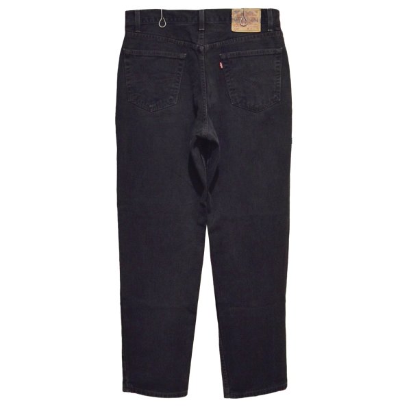 画像3: 【USA製】【ビンテージ】【LEVI'S】【リーバイス５５０】550 黒 デニムパンツ ブラックデニム【36ｘ32】 