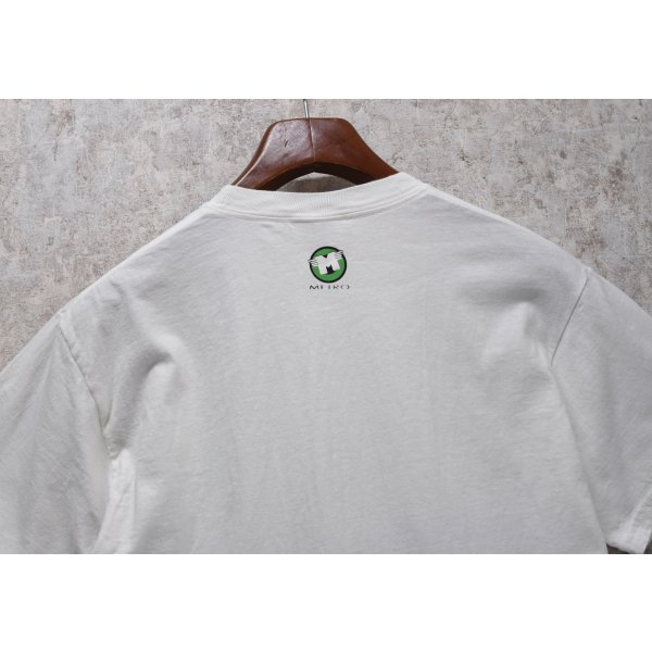 画像4: 【ビンテージ】【Hanes】ヘインズ【Kawasaki】カワサキ フライングK【白】【Tシャツ】【サイズＭ】 