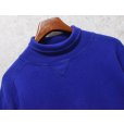 画像3: 90's【USA製】【RUSSELL】ラッセル 【ビンテージ】青【無地】前V【タートルネックスウェット】【サイズXL】<br> (3)