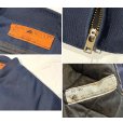 画像2: 【USA製】ビンテージ【RED KAP】レッドキャップ ライナー付き【紺】【ジップアップワークブルゾン】【サイズXL-R】 <br> (2)