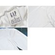 画像2: ~90's ビンテージ USA製【GAP】オールドギャップ【白】無地【タートルネックロンT】【サイズL】<br> (2)