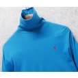 画像4: 【ラルフローレン】POLO RALPH LAUREN【水色】【タートルネックロンT】【サイズM】<br> (4)