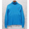 画像1: 【ラルフローレン】POLO RALPH LAUREN【水色】【タートルネックロンT】【サイズM】<br> (1)
