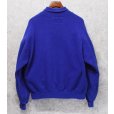 画像5: 90's【USA製】【RUSSELL】ラッセル 【ビンテージ】青【無地】前V【タートルネックスウェット】【サイズXL】<br> (5)