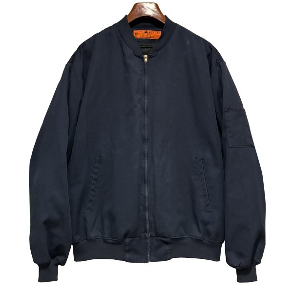 画像1: 【USA製】ビンテージ【RED KAP】レッドキャップ ライナー付き【紺】【ジップアップワークブルゾン】【サイズXL-R】  
