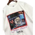 画像3: 【GILDAN】【ギルダン】Have a heart 子犬 プリント【国際動物福祉基金】IFAW【白】【Tシャツ】【サイズL】<br> (3)
