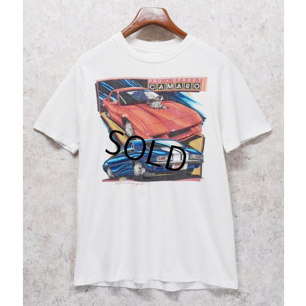 画像3: 【90's~】【USA製】【ビンテージ】【Hanes】ヘインズ【CAMARO】カマロ【白】車 イラスト【Tシャツ】【サイズL】 