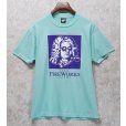 画像1: 【90's】【USA製】【ビンテージ】【Hanes】ヘインズ【バッハ】ROYAL FIREWORKS【水色】【Tシャツ】【サイズL】<br> (1)