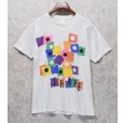 画像3: 【ビンテージ】USA製【SHAPE】【白】幾何学模様 カラフル【グラフィック】アート 【Ｔシャツ】【サイズM】<br> (3)