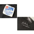 画像2: 【90's】【USA製】【ビンテージ】【Hanes】ヘインズ【オオカミ】プリント【黒ｘ白総柄】【Tシャツ】【サイズXL】<br> (2)