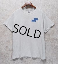 ビンテージ【GILDAN】【ギルダン】Steward【ライトグレー】【バックプリント付き】【Tシャツ】【サイズL】 