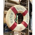画像1: 【ビンテージ】アンティーク【WATER SAFETY SERVICE】【浮き輪】救命浮輪【装飾品】オブジェ【雑貨】置物<br> (1)