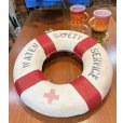 画像6: 【ビンテージ】アンティーク【WATER SAFETY SERVICE】【浮き輪】救命浮輪【装飾品】オブジェ【雑貨】置物<br> (6)