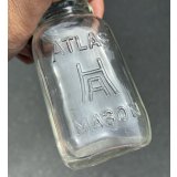 ビンテージ【Hazelatlas】ヘーゼルアトラス【メイソンジャー】【貯金箱】 