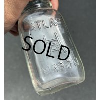 ビンテージ【Hazelatlas】ヘーゼルアトラス【メイソンジャー】【貯金箱】 