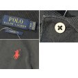 画像2: POLO ralph lauren【ラルフローレン】ビンテージ【CUSTOM FIT】【カスタムフィット】【黒】無地【ポロシャツ】【サイズS】<br> (2)