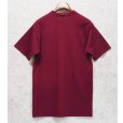 画像3: 90’s【USA製】ビンテージ【Russell】【ラッセル】【エンジ】無地【Tシャツ】【サイズL】<br> (3)