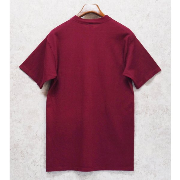画像3: 90’s【USA製】ビンテージ【Russell】【ラッセル】【エンジ】無地【Tシャツ】【サイズL】 