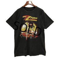 ビンテージ【ZZTOP】ZZトップ【黒】【バンドTシャツ】【サイズL程度】 