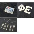 画像2: 【90's】【USA製】【ビンテージ】【Hanes】ヘインズ【PHI EP】【ΦE】【Tシャツ】【サイズXL】<br> (2)