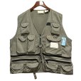 画像1: 【ビンテージ】【Black Hawk easy drifter】オリーブ【フィッシングベスト】【ハンティングベスト】【サイズXL】<br> (1)