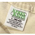 画像2: 【USA製】【ビンテージ】【XPRES KNITS】【USS RANGER】染み込みプリント【ベージュ】Tシャツ【サイズＬ】<br> (2)