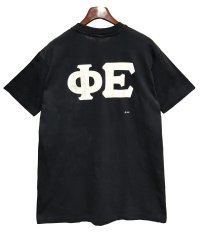 【90's】【USA製】【ビンテージ】【Hanes】ヘインズ【PHI EP】【ΦE】【Tシャツ】【サイズXL】 