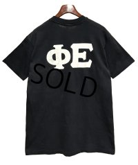 【90's】【USA製】【ビンテージ】【Hanes】ヘインズ【PHI EP】【ΦE】【Tシャツ】【サイズXL】 