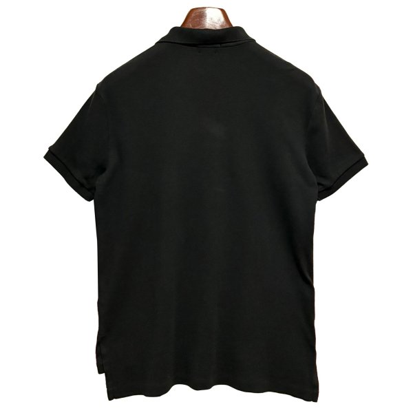 画像4: POLO ralph lauren【ラルフローレン】ビンテージ【CUSTOM FIT】【カスタムフィット】【黒】無地【ポロシャツ】【サイズS】 