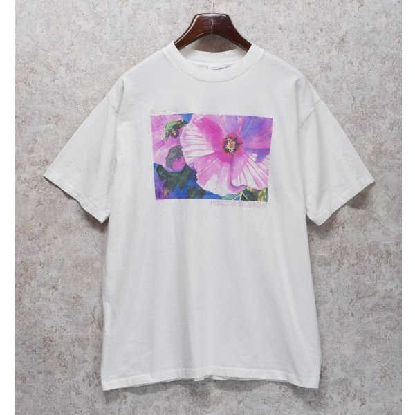 画像3: 【USA製】 ビンテージ【ALL Sports】オールスポーツ【MAUI】マウイ【白】ハイビスカス【 Tシャツ】【サイズXL】 