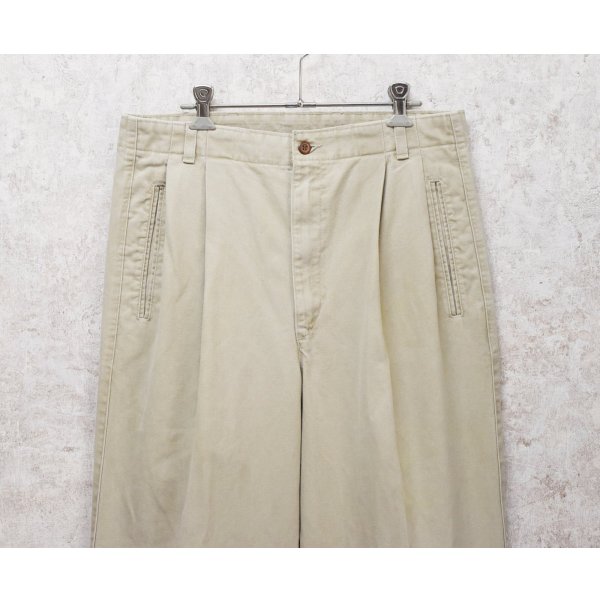 画像3: 【USA製】【ビンテージ】【DOCKERS】ドッカーズ【ベージュ】【２タックコットンパンツ】【32ｘ34】 