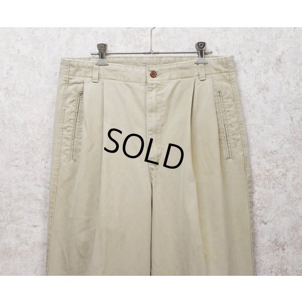 画像3: 【USA製】【ビンテージ】【DOCKERS】ドッカーズ【ベージュ】【２タックコットンパンツ】【32ｘ34】 