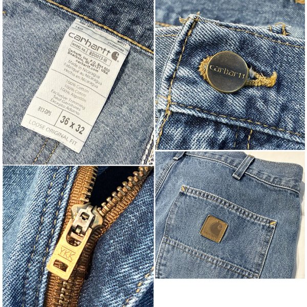 画像2: 【ビンテージ】【カーハート】【carhartt】【デニム】【ペインターパンツ】【36ｘ32】 