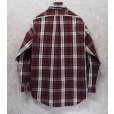 画像4: 【ビンテージ】【ラルフローレン】【POLO ralph lauren】エンジｘ白 チェック柄【BLAIRE】ボタンダウンシャツ【サイズＬ】<br> (4)