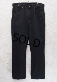 【ラルフローレン】POLO RALPH LAUREN【黒】【デニムパンツ】【32×30】 