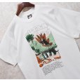 画像1: 90's【USA製】ビンテージ【SCREEN STARS】【白】【ステゴサウルス】恐竜【Tシャツ】【サイズL】<br> (1)