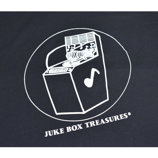 画像4: 【デッドストック】90’s【USA製】【Russell】【ラッセル】【黒】JUKE BOX TRESURES【音楽レーベル】【Tシャツ】【サイズL】 